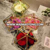 Chinese suppliers real natural stabilized roses in glass